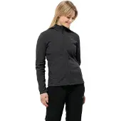 Jack Wolfskin Damesfleece met rits Taunus | Maat XS