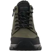 Tom Tailor Veterboots olijfgroen / zwart