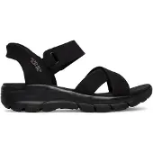 SKECHERS Slip-ins Relaxed Easy Going Somewhere Sunny Damessandalen 163534 BBK
