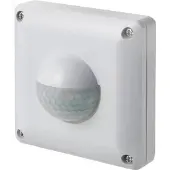 Sygonix SY-4755364 PIR-bewegingsmelder Wand, Inbouw (in muur) 190 ° Triac Wit IP65