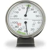 Hama Tahiti, Thermometer + hygrometer, Zilver
