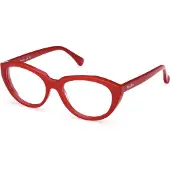 Max mara Bril - - MM5113 - Acetaat - Glanzend rood (rouge) - 53/17/140