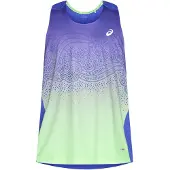 Asics Shirt 'Road Fade Singlet' blauw