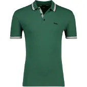 HUGO BOSS Boss Green Paddy polo regular fit pique groen