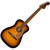 Fender Malibu Player Sunburst Elektro-akoestische gitaar