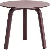 HAY Bella salontafel Donker bordeaux, Ø45x39 cm