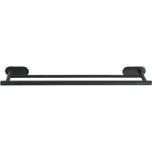 Wenko Orea turbo-loc handdoekhouder duo RVS zwart mat
