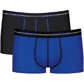 Sloggi Boxershorts donkerblauw / zwart / wit