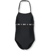 ONLY GIRLS Badpak 'KOGSANDY' zwart / wit