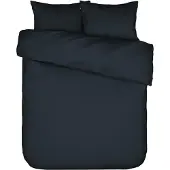 Essenza Dekbedovertrek Minte Nightblue Satijn-200 x 200 / 220 cm | 2-Persoons
