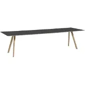 HAY Tafel CPH30 Water-Based Lacquered Oak Frame Black L300 x W90 x H74 cm