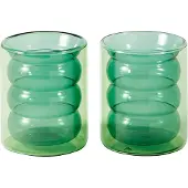Pols Potten Tumbler Chubby Green (Set van 2)