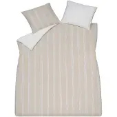 Vandyck Dekbedovertrek Pure 91 Stone Katoen-140 x 200 / 220 cm | 1-Persoons
