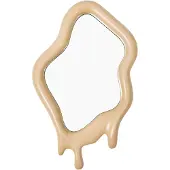Pols Potten Spiegel Melting Oval Beige M