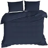 Fonq Fresh Dekbedovertrek Indigo Blue-240 x 220 cm