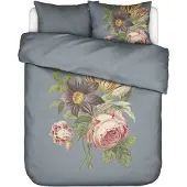 Essenza Dekbedovertrek Madia Global Grey Satijn-240 x 200 / 220 cm | Lits-Jumeaux