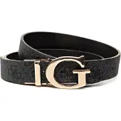 GUESS Dames Riemen Mika Rev&adj Pant Belt - Grijs