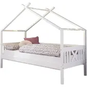 Die Möbelfundgrube Bedhuisje Leona 90x200 - wit
