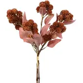 Viana Fat Hen Rode Sedum Muurpeper Kunstbloemen 41cm 3st