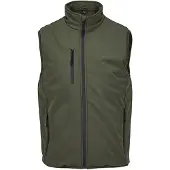 Sols Unisex Volwassen Falcon Gevoerde Bodywarmer (Legergroen)