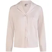Louise Dames pyjama set lang modal met knoopsluiting