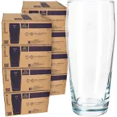 MamboCat 96-delige set bierglazen WILLIBECHER 0,5L geijkt van glas – 42207