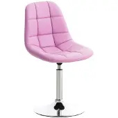 Hobby Hall Emil Eetkamerstoel - Kunstleer roze