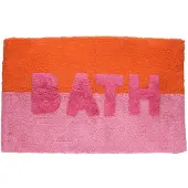 Rex London Badematte Bath orange/pink