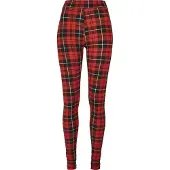 Urban Classics Leggings rood / zwart / wit
