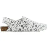Oxypas muil met band Bianca | Wit/Zilver | Maat 35 - 00,154,182,35