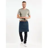Chaud Devant 853 Apron Forene Blue Denim