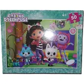 Clementoni Gabby's Dollhouse Puzzel Feest 50 stukjes
