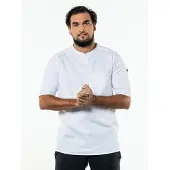 Chaud Devant 943 Chef Jacket T-shirt Valente UFX White