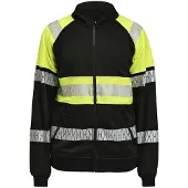 Jobman 65522567 5225 Sweatshirt Full-Zip Hi-Vis