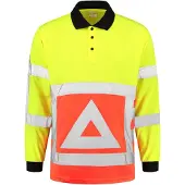 Bestex Poloshirt lange mouwen verkeersregelaar XXL / Geel