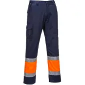 Portwest E049 Hi-Vis Tweekleuren Combat Broek