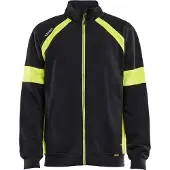 Blakläder 3567-1158 Sweatshirt visible met rits Zwart/High Vis Geel maat S heren