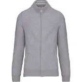 Kariban K456CC Herensweater met rits