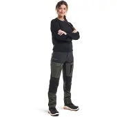 Blakläder 3405-1158 Dames Sweatshirt Zwart maat S dames