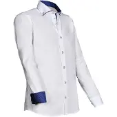 Giovanni Capraro 923-35 Heren Shirt 55/45% Katoen/Polyester