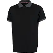Ballyclare 38302 moisture management polo shirt met quarter zip