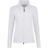 Hakro Regular Fit Dames fleece jas blauw, Effen