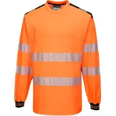 Portwest T185 PW3 Hi-Vis T-shirt met lange mouw