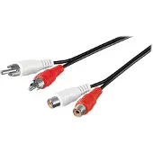 Wentronic Tulp verlengkabel | V ↔ M | | 5 meter (Stereo)