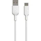 Muvit MCUSC0004, 3 meter, USB-A, USB-C, wit