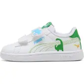Puma Smash 3.0 Dino sneakers, Blauw/Groen/Wit, Maat 24