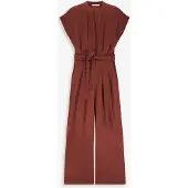 Sissy-Boy Donkerrode Jumpsuit Met Ceintuur | Maat: S