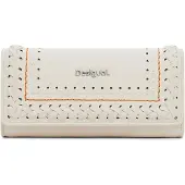 Desigual Portemonnee Trama Mariona Long Wallet Crudo Crème