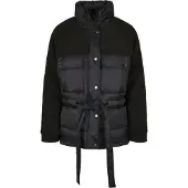 Urban Classics Winterjas zwart