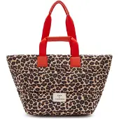 Les Visionnaires Shopper 'Unio Tokio' beige / bruin / kreeft / zwart